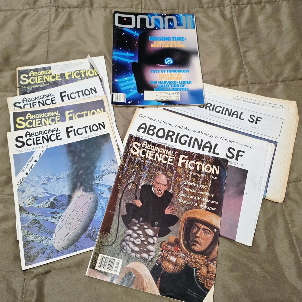 Aboriginal Science Fiction Magazine Collection 1980s